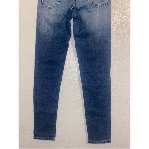 KanCan. Striped Moto Skinny Jeans - Picture 7 of 10